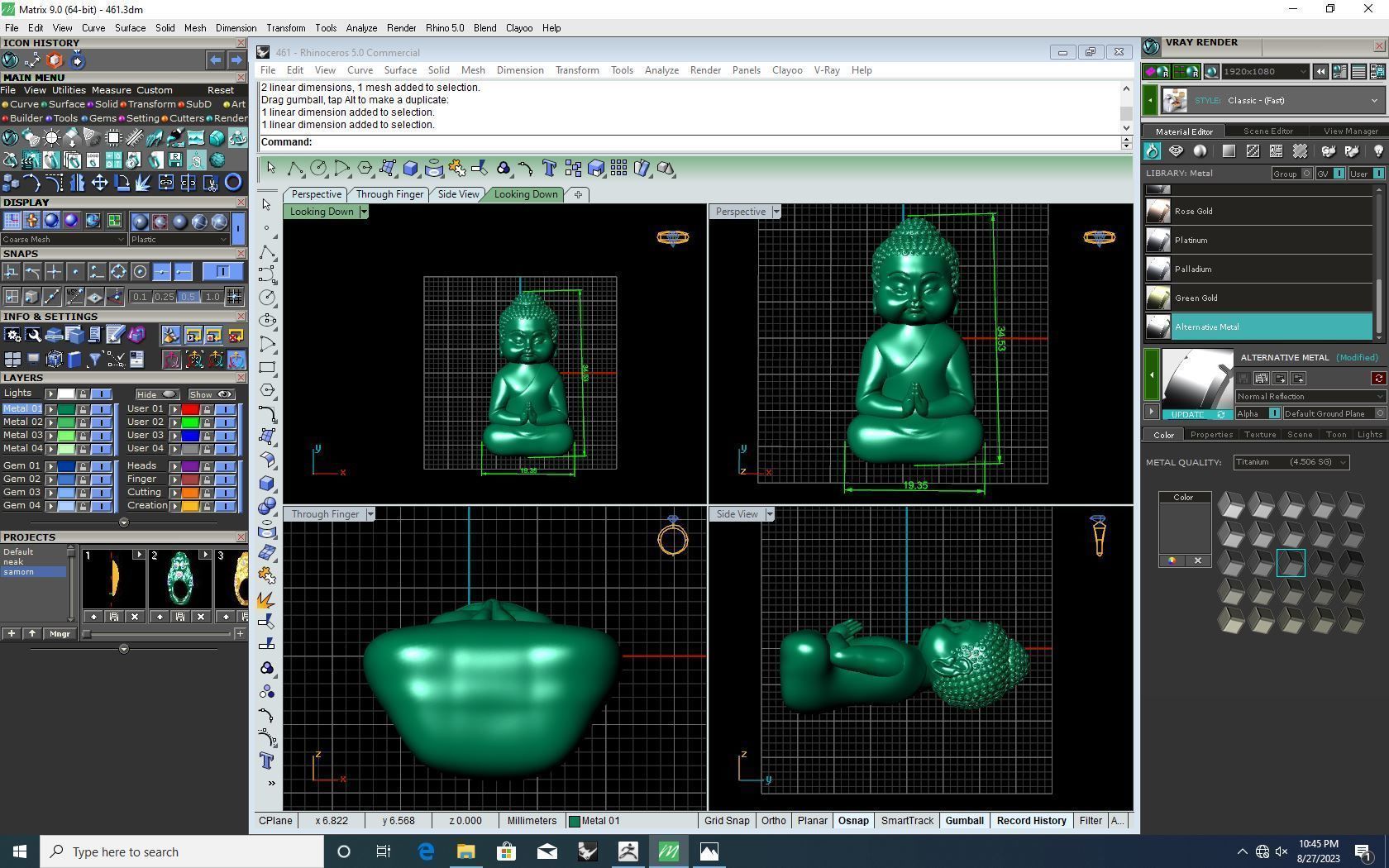 Baby Budha B01 3D print model_7