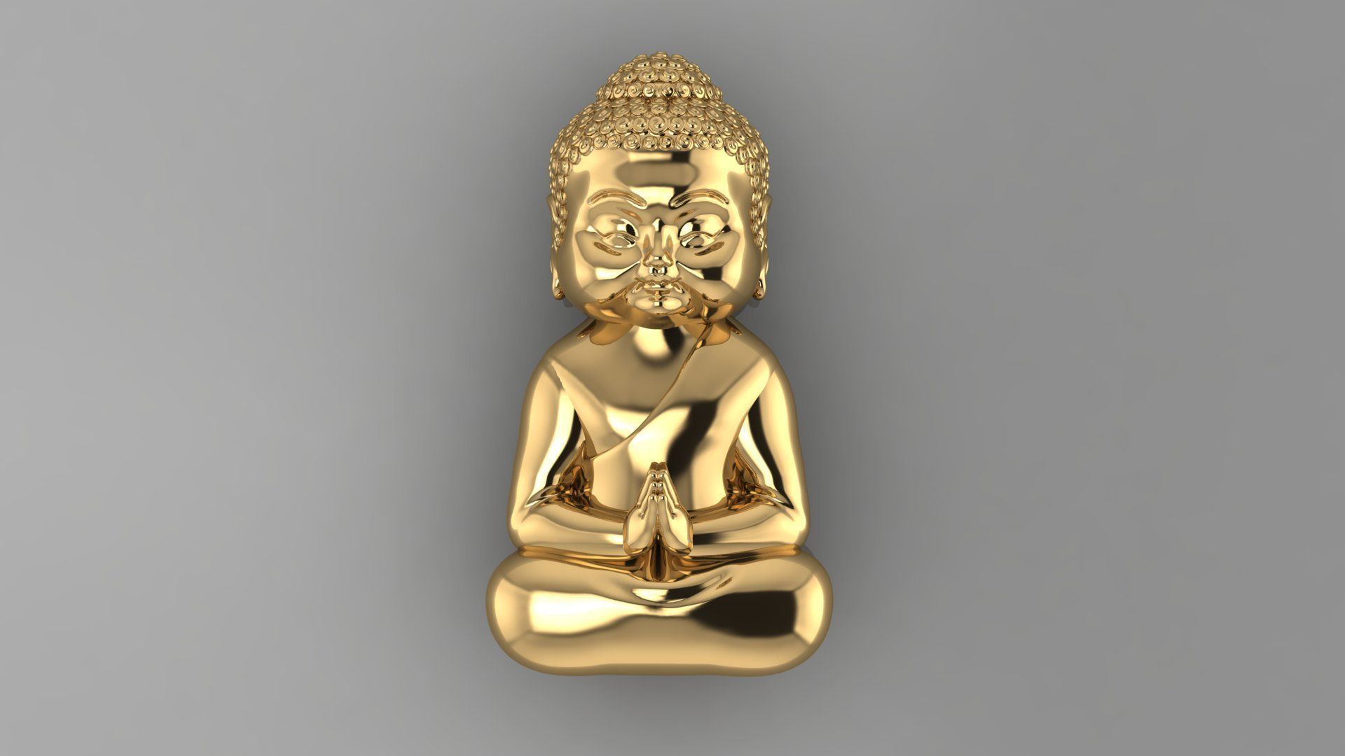 Baby Budha B01 3D print model_2