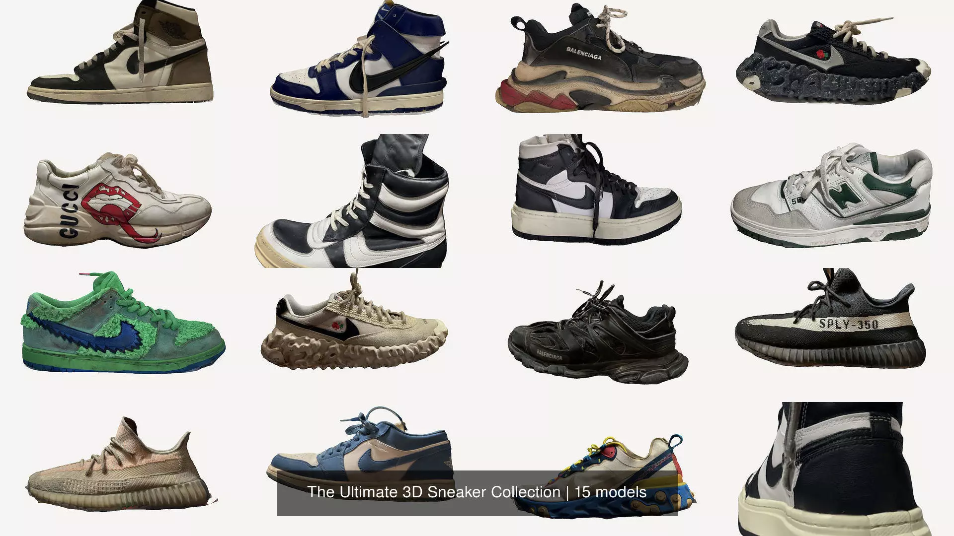 The Ultimate 3D Sneaker Collection _0