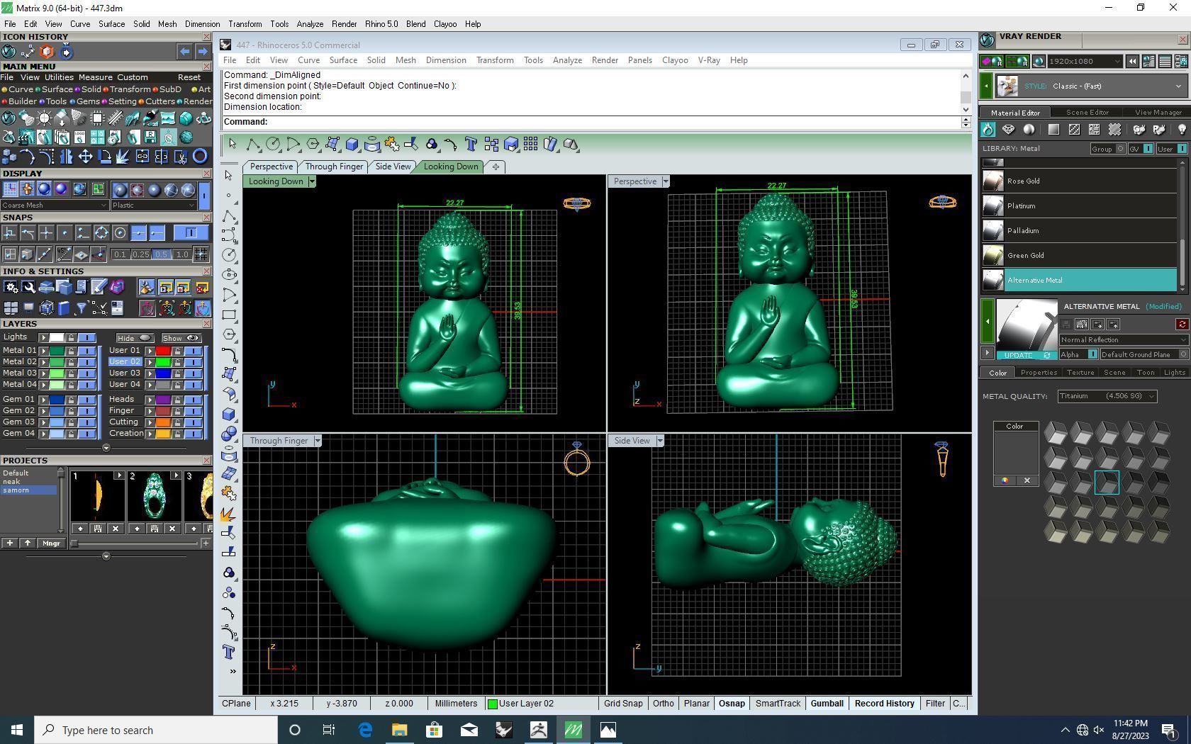 Baby Budha B02 3D print model_7