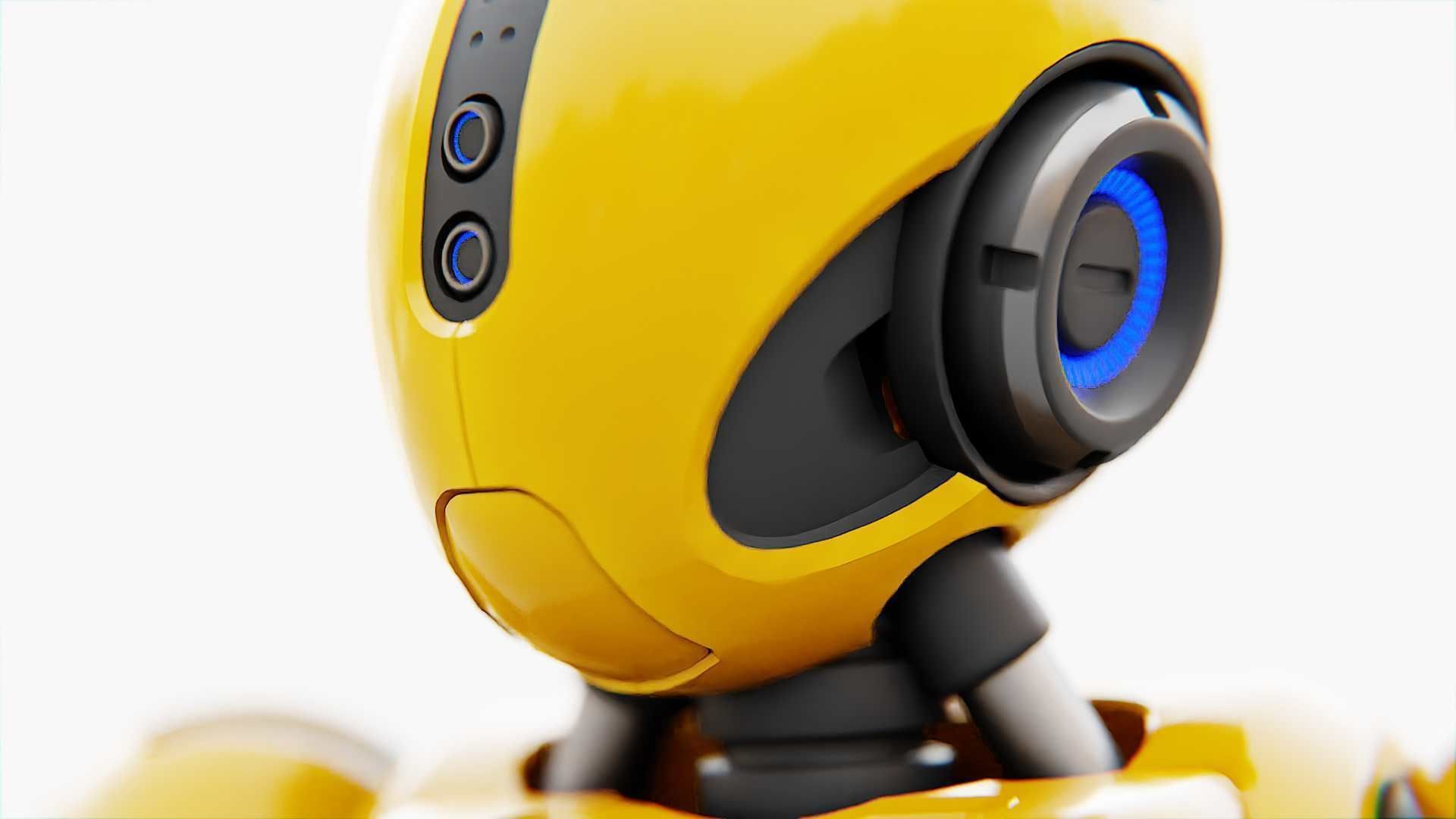 ANDROID XENON-B   RIGGED 3D model_21