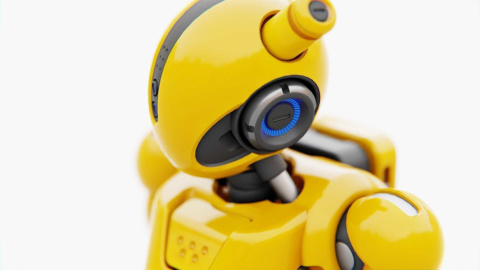 ANDROID XENON-B   RIGGED 3D model_15