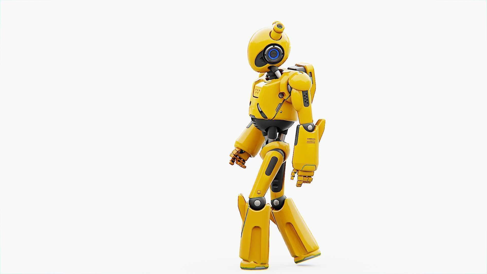 ANDROID XENON-B   RIGGED 3D model_23