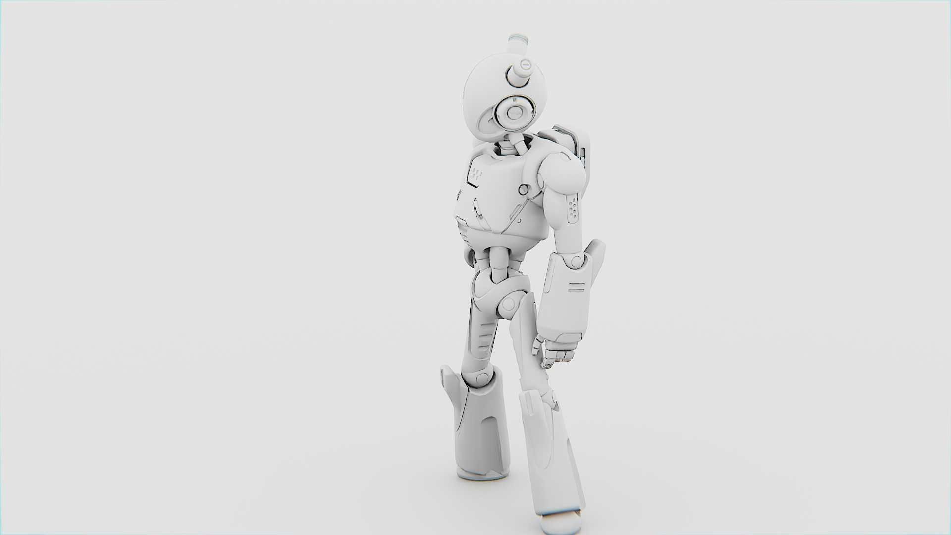 ANDROID XENON-B   RIGGED 3D model_32