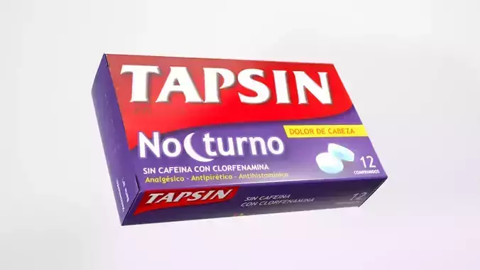 Tapsin Nocturno Box Low-poly 3D model