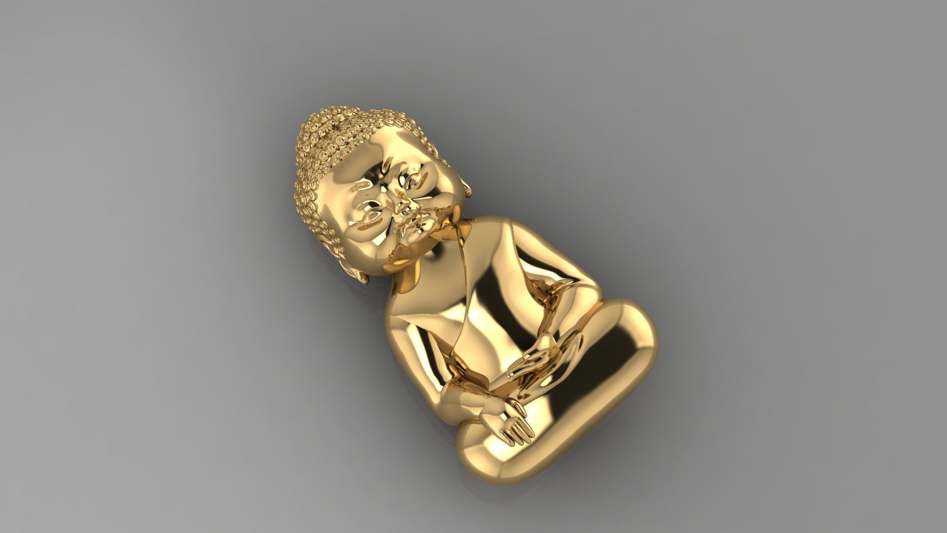 Baby Budha B03 3D print model_2
