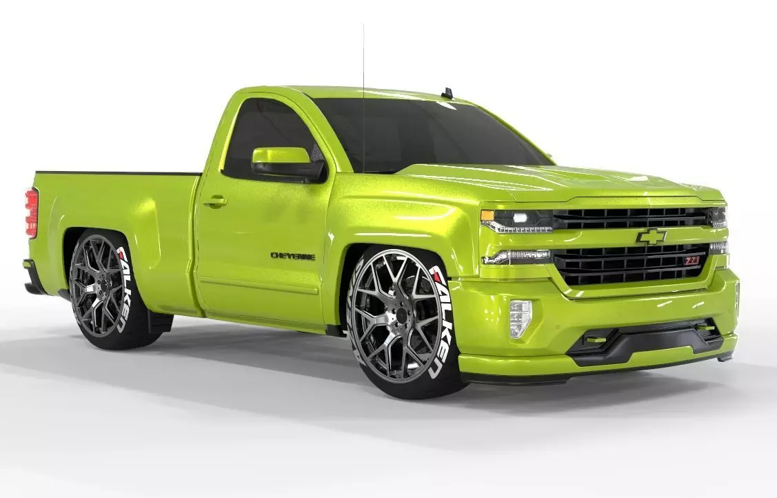CHEVROLET SILVERADO 2017 3D model