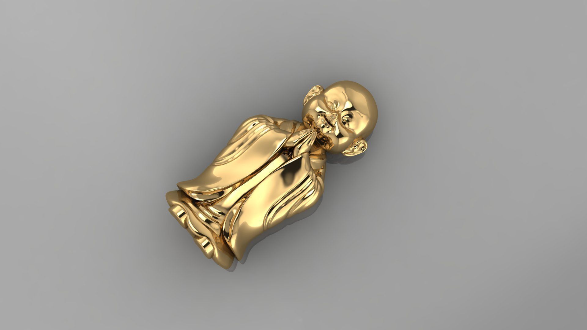 Baby Budha B07 3D print model_5