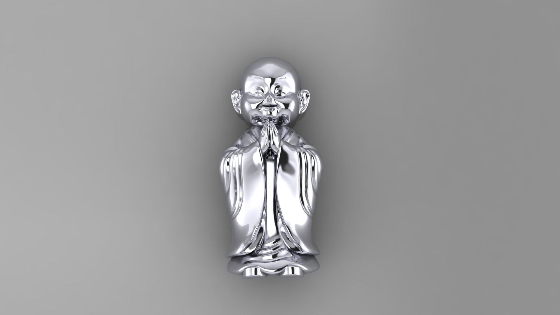 Baby Budha B07 3D print model_2