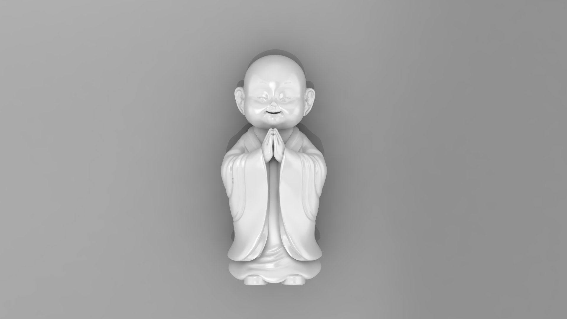 Baby Budha B07 3D print model_4