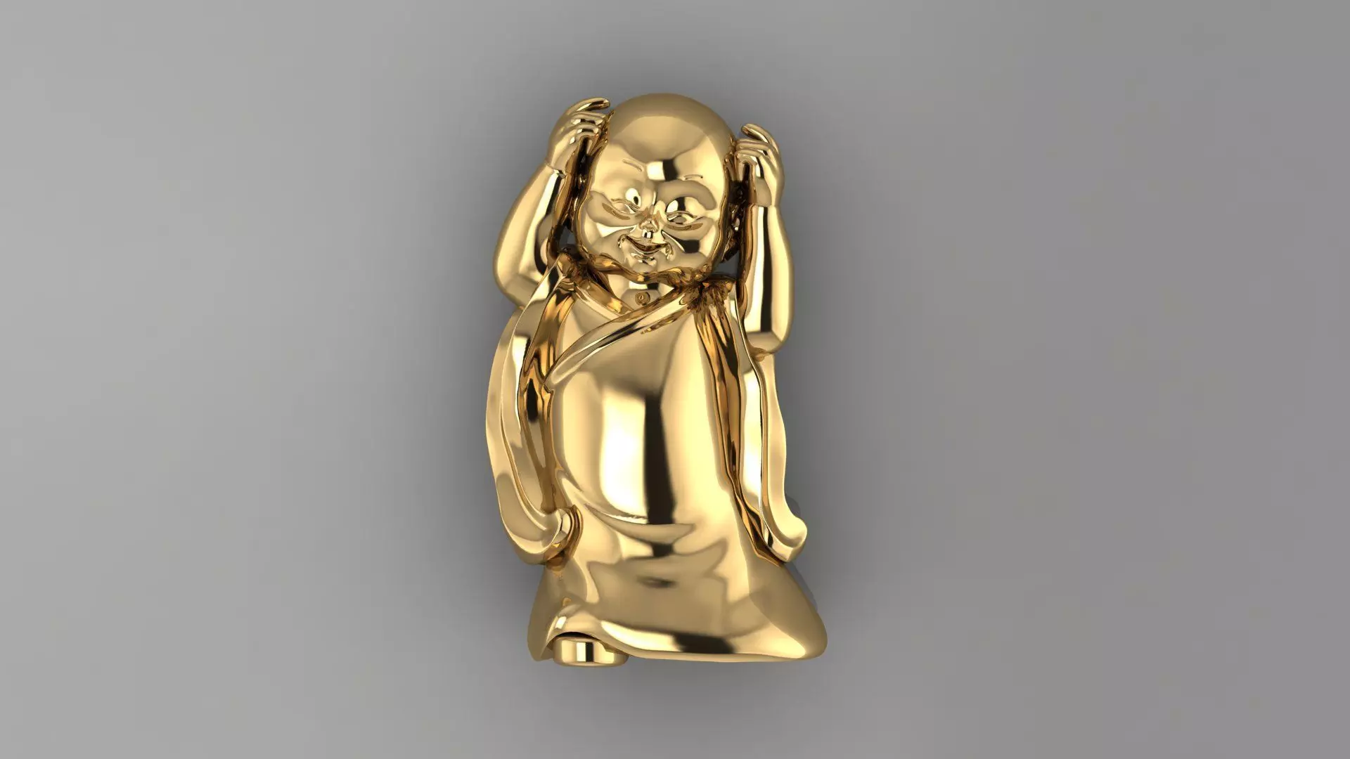 Baby Budha B09 3D print model_0