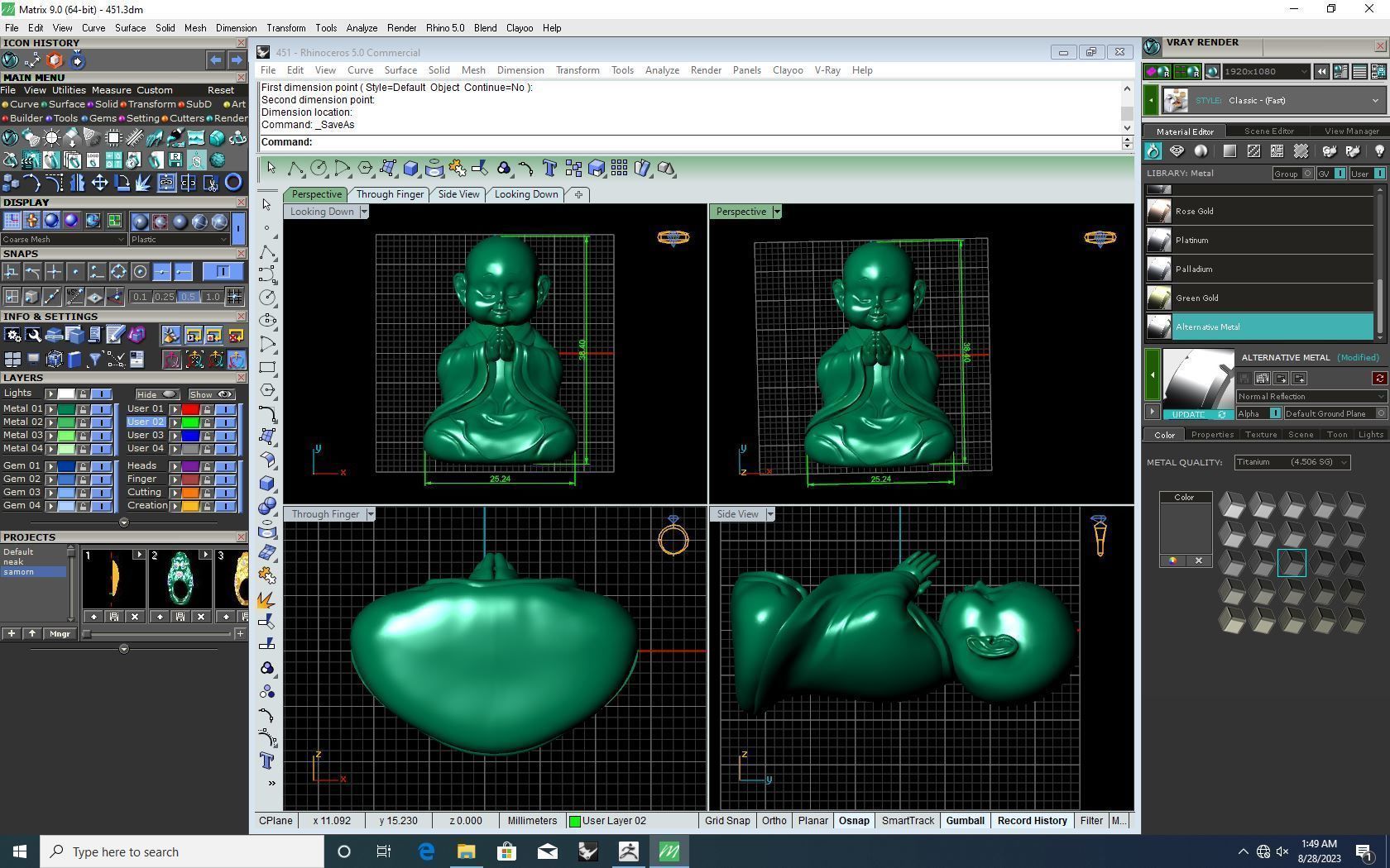Baby Budha B11 3D print model_7