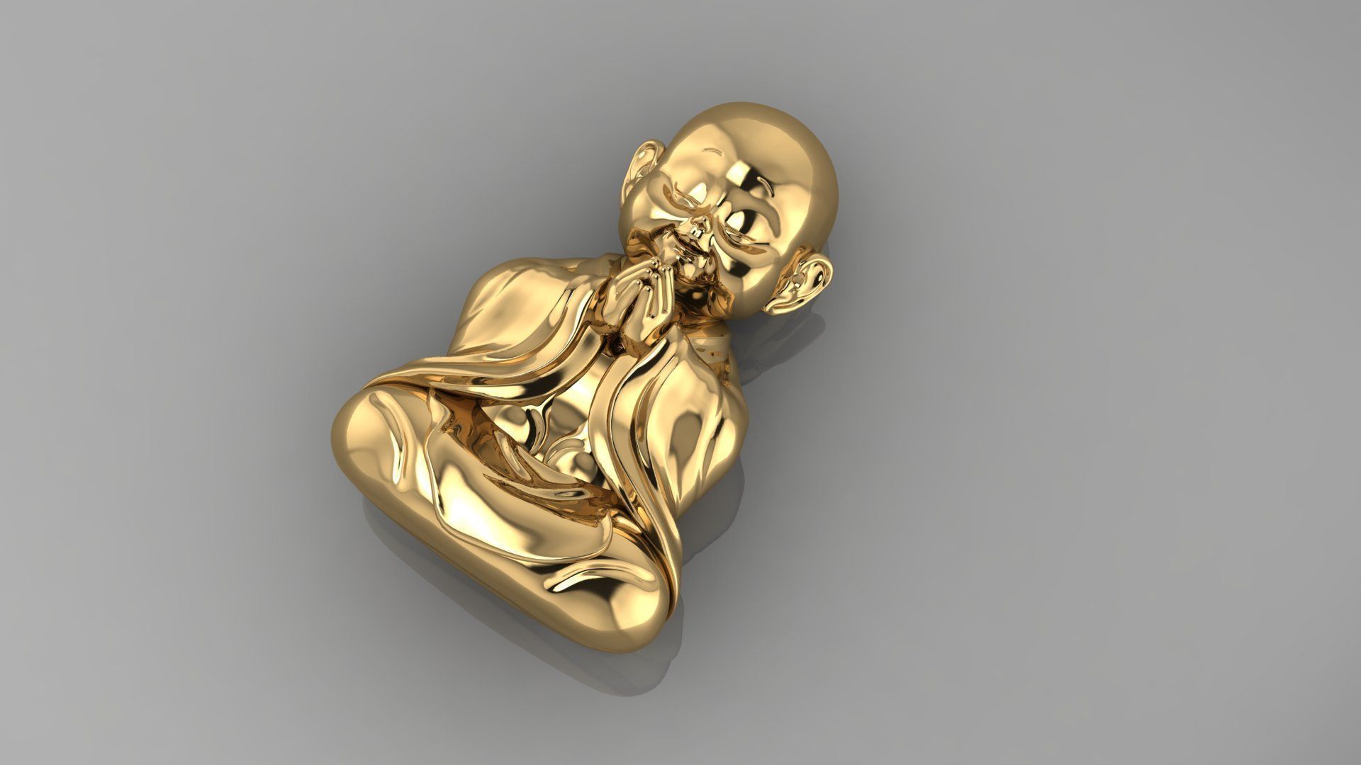Baby Budha B11 3D print model_3