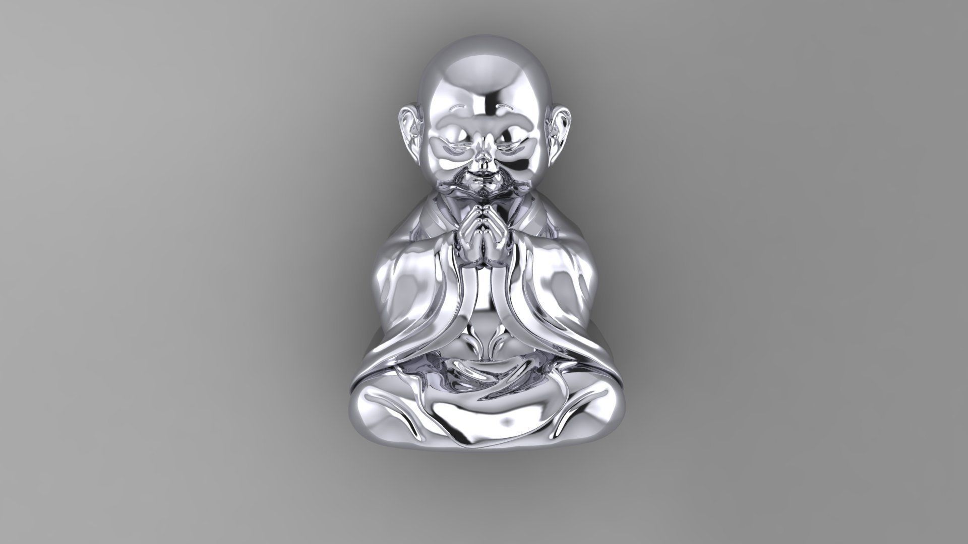 Baby Budha B11 3D print model_5