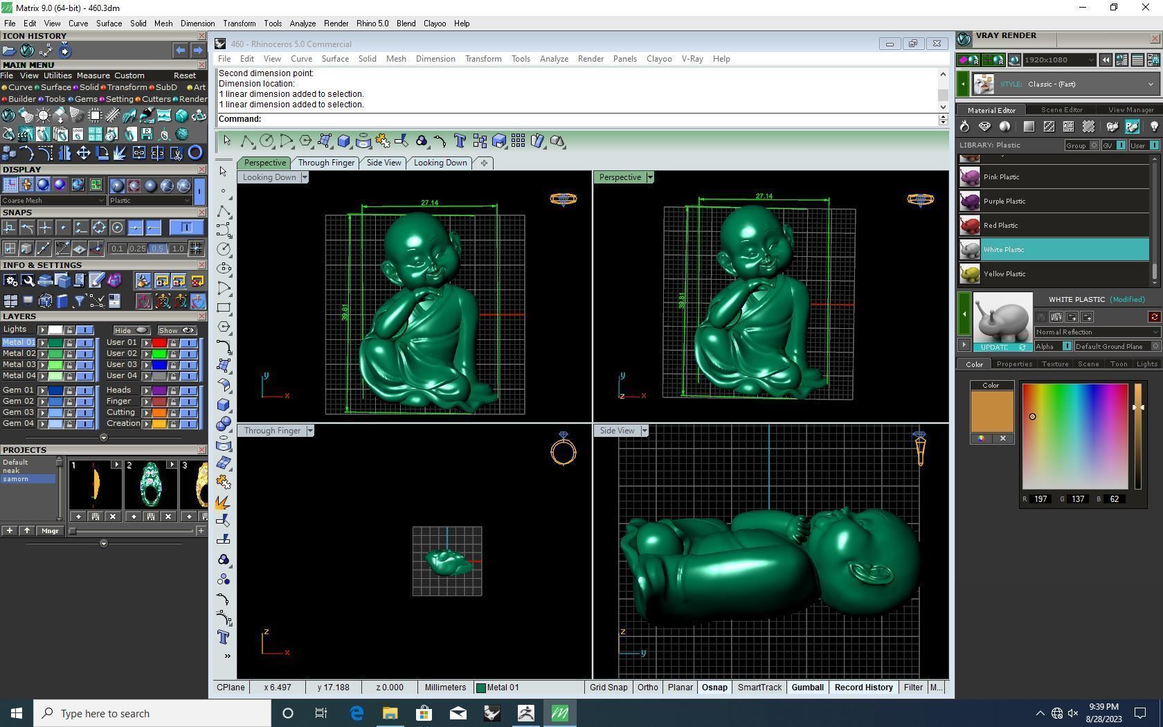 Baby Budha B15 3D print model_2