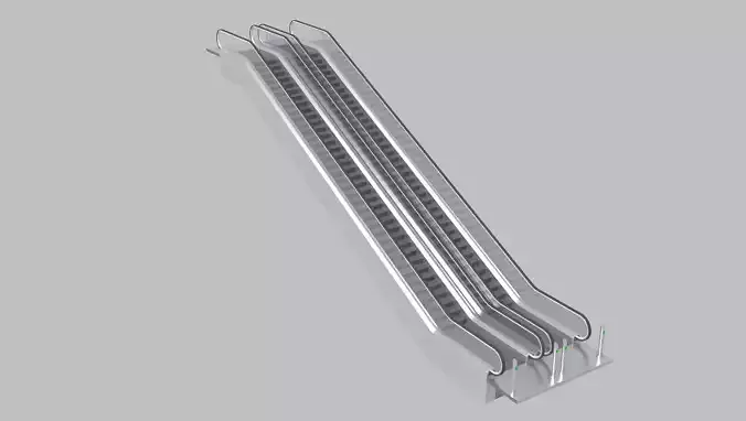 Escalator 3d models