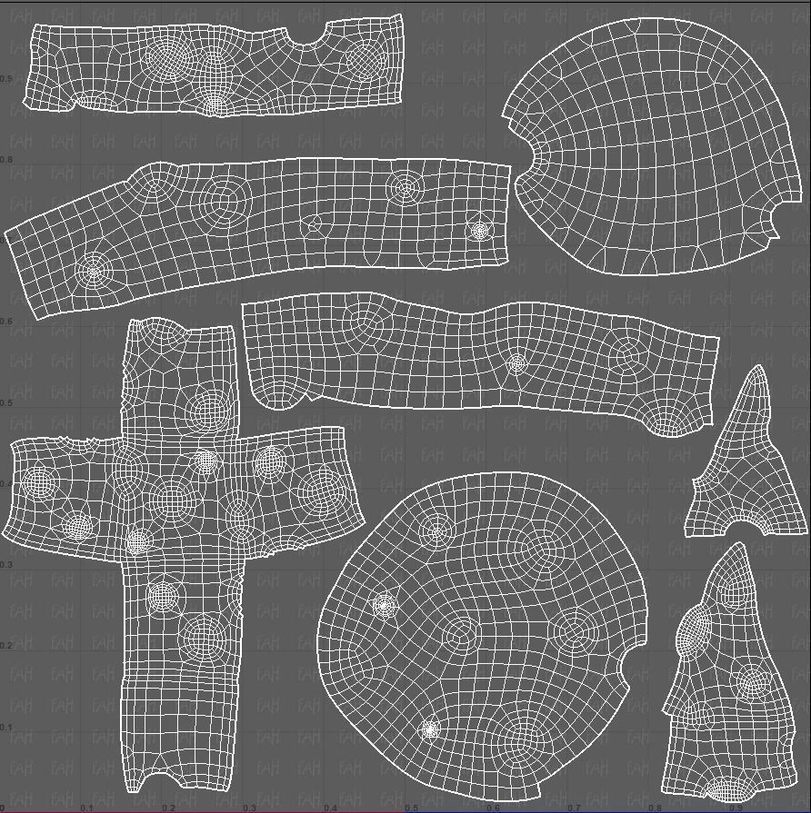 Cheese V01 Low-poly 3D model_41