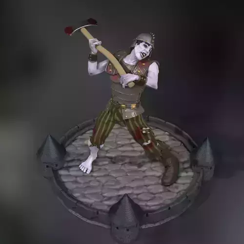 Heroes 3 Zombie from Necropolis for 3d Printing 