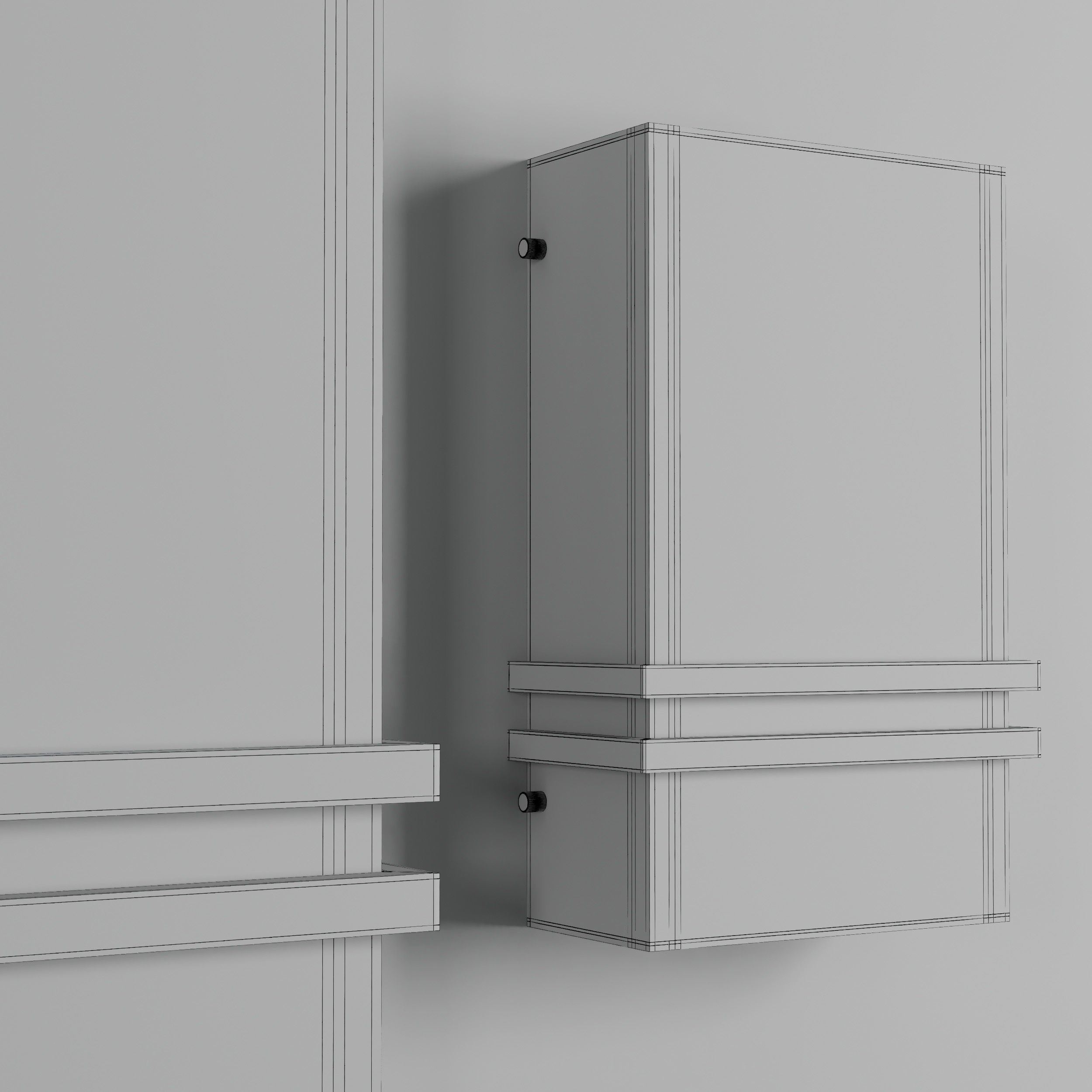 RONAN SCONCE Low-poly 3D model_5