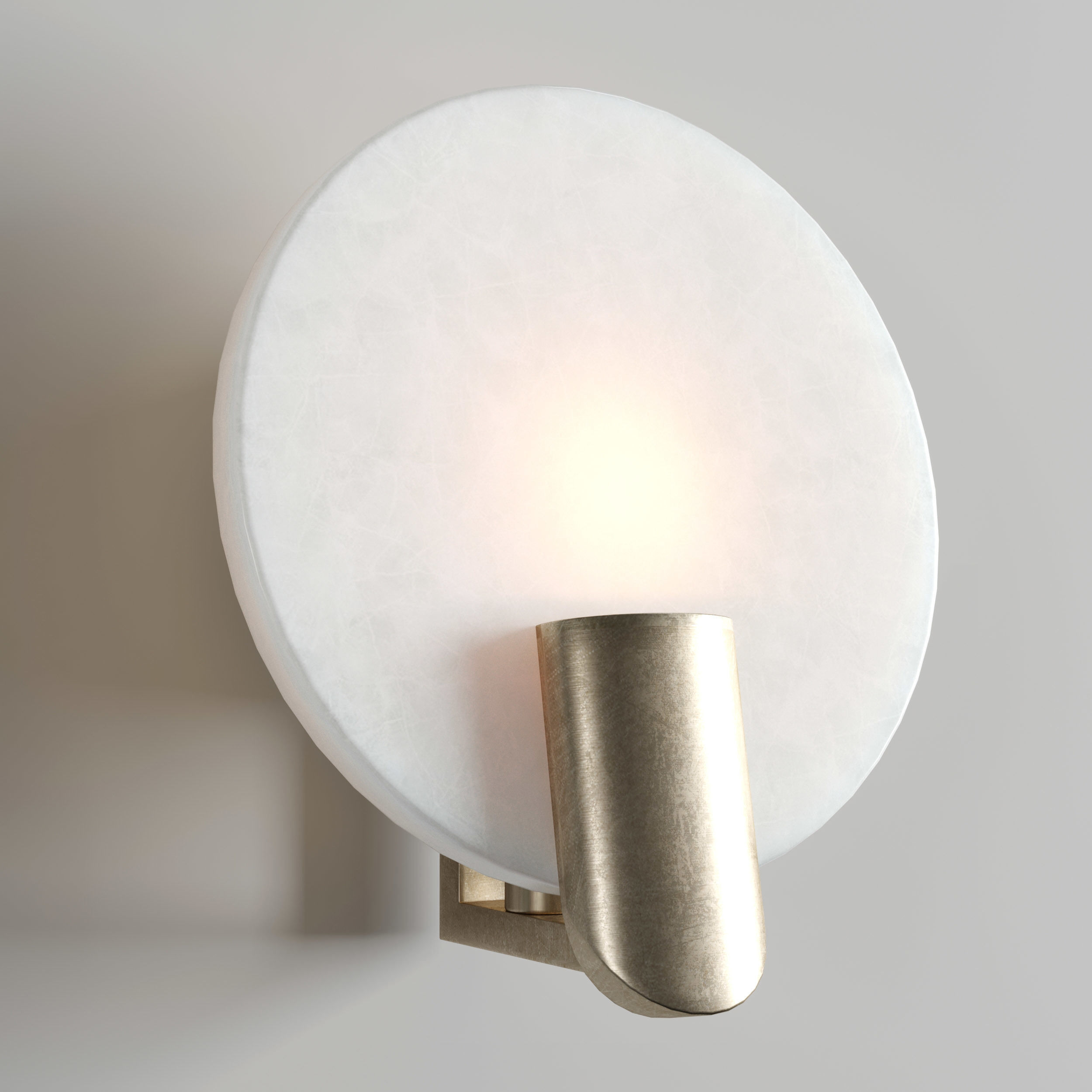 HALETTE SCONCE Low-poly 3D model_3