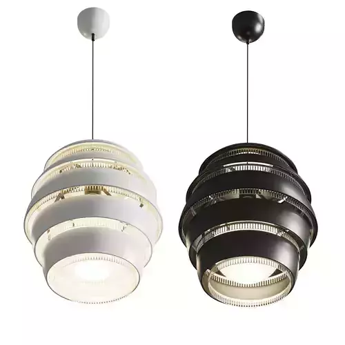 Artek Beehive A331 Pendant Light Low-poly 3D model