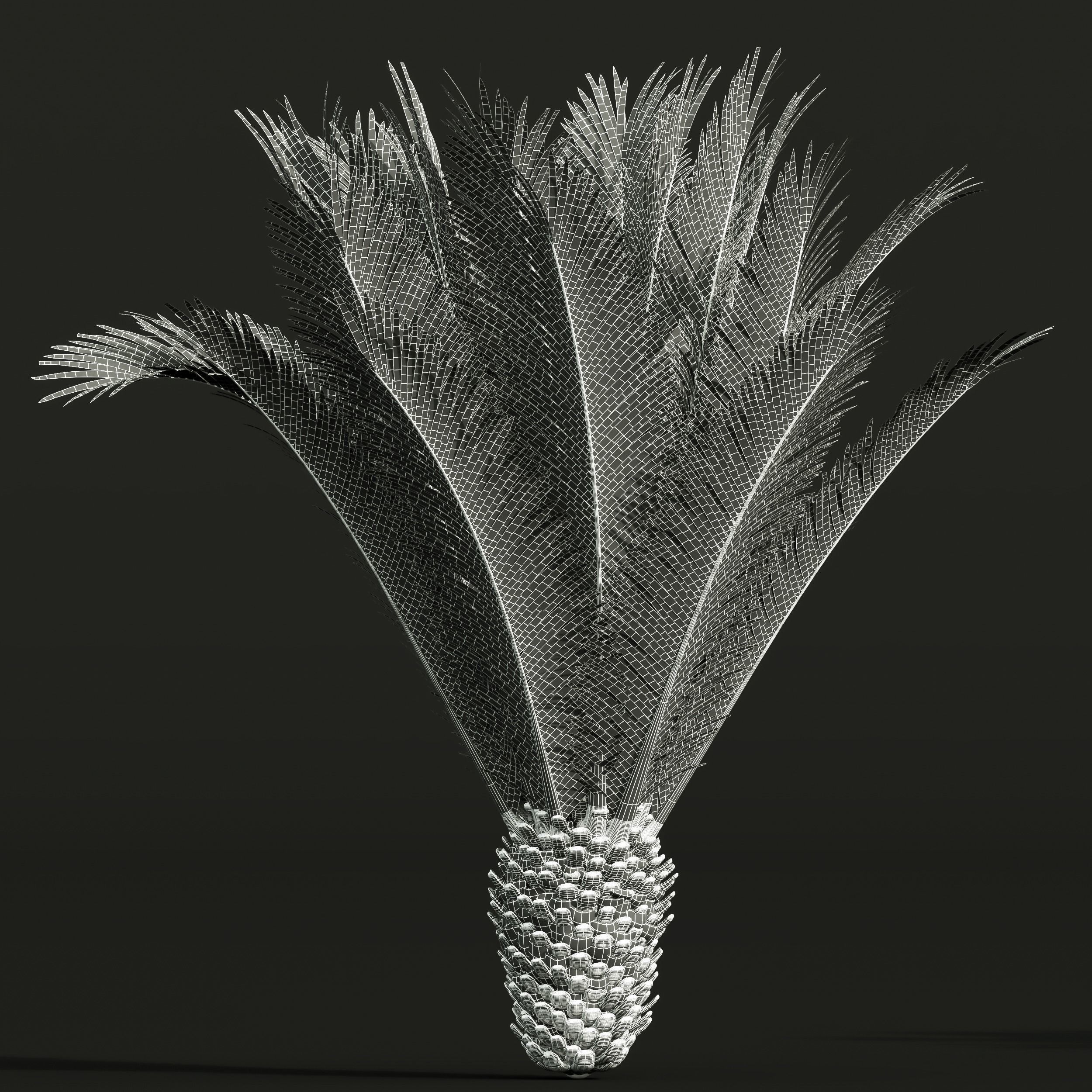  6 Different SETS of Tree SET VOL50 3D Model Collection_26