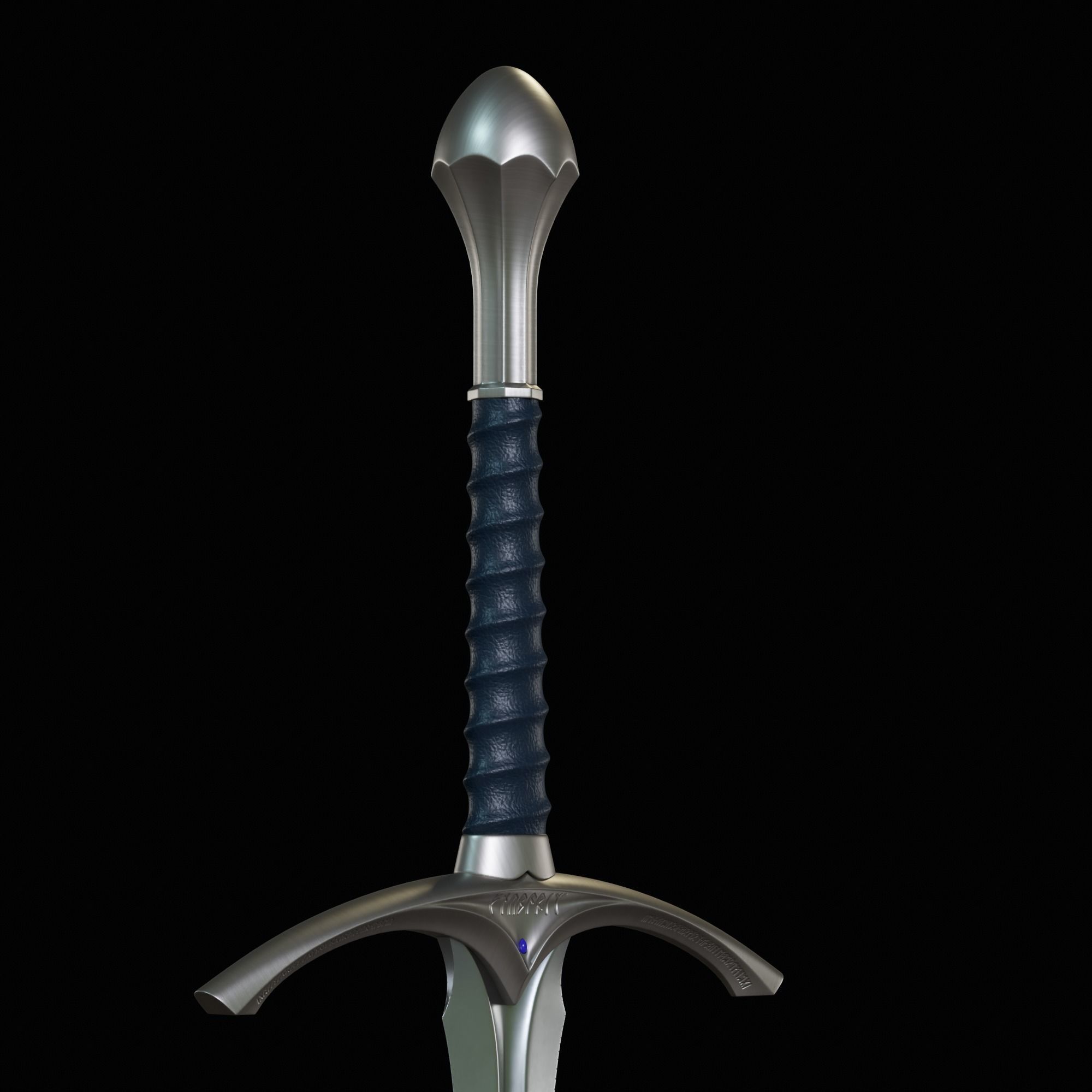 Glamdring 3D model_9