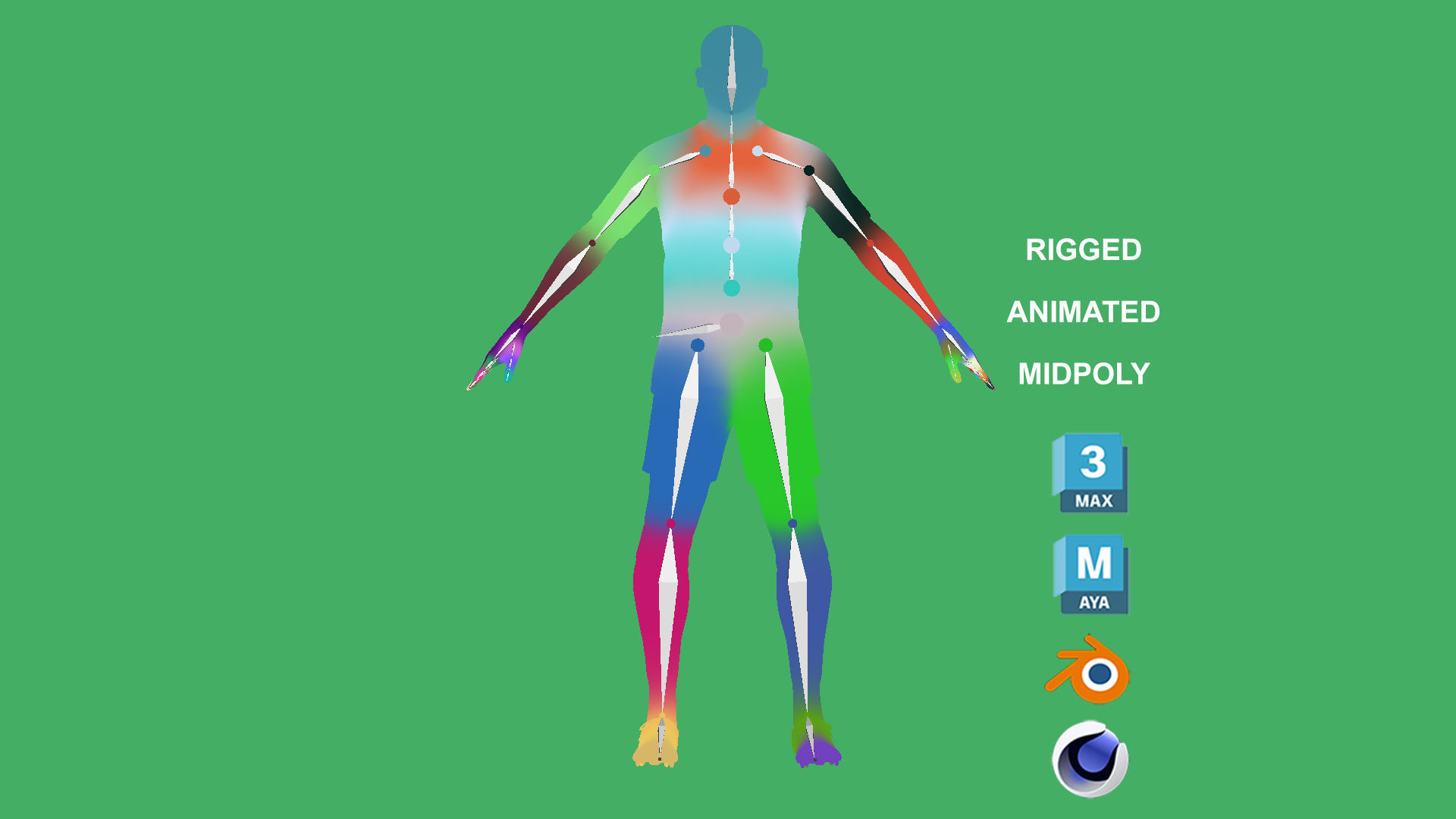 3D Rigged Kalidou Koulibaly Al-Hilal 2024 3D model_2