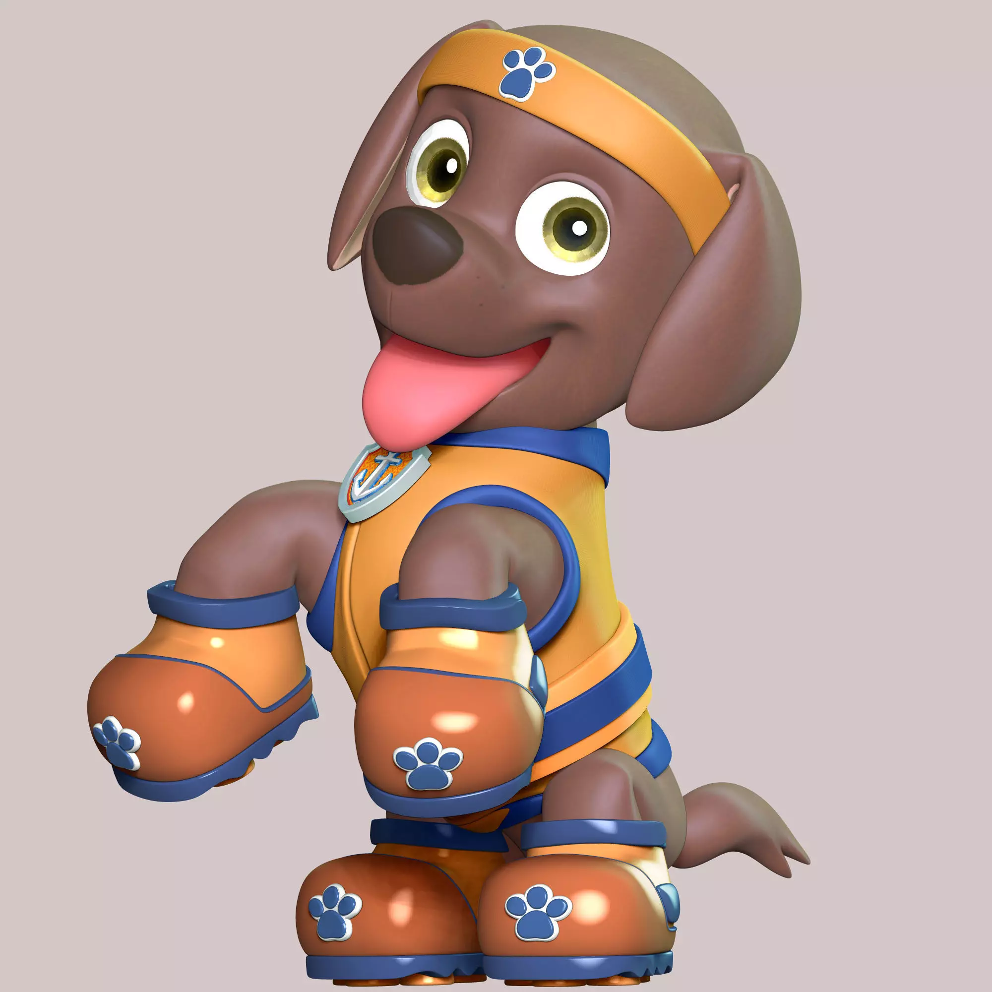 Zuma Sports Uniform - Paw Patrol 3D print model_0