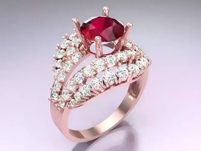 Diamond Ring - Womens Rings - SN444