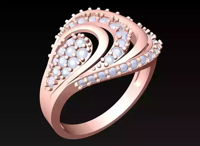 Diamond Ring - Womens Rings - SN445
