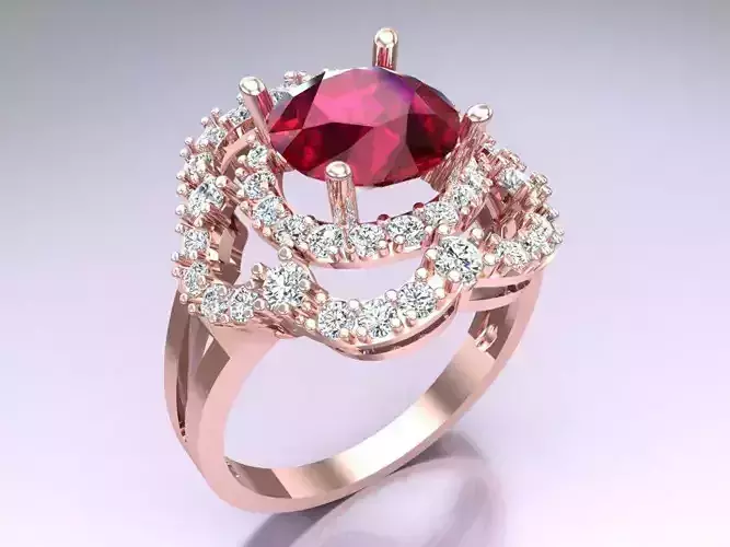 Diamond Ring - Womens Rings - SN456