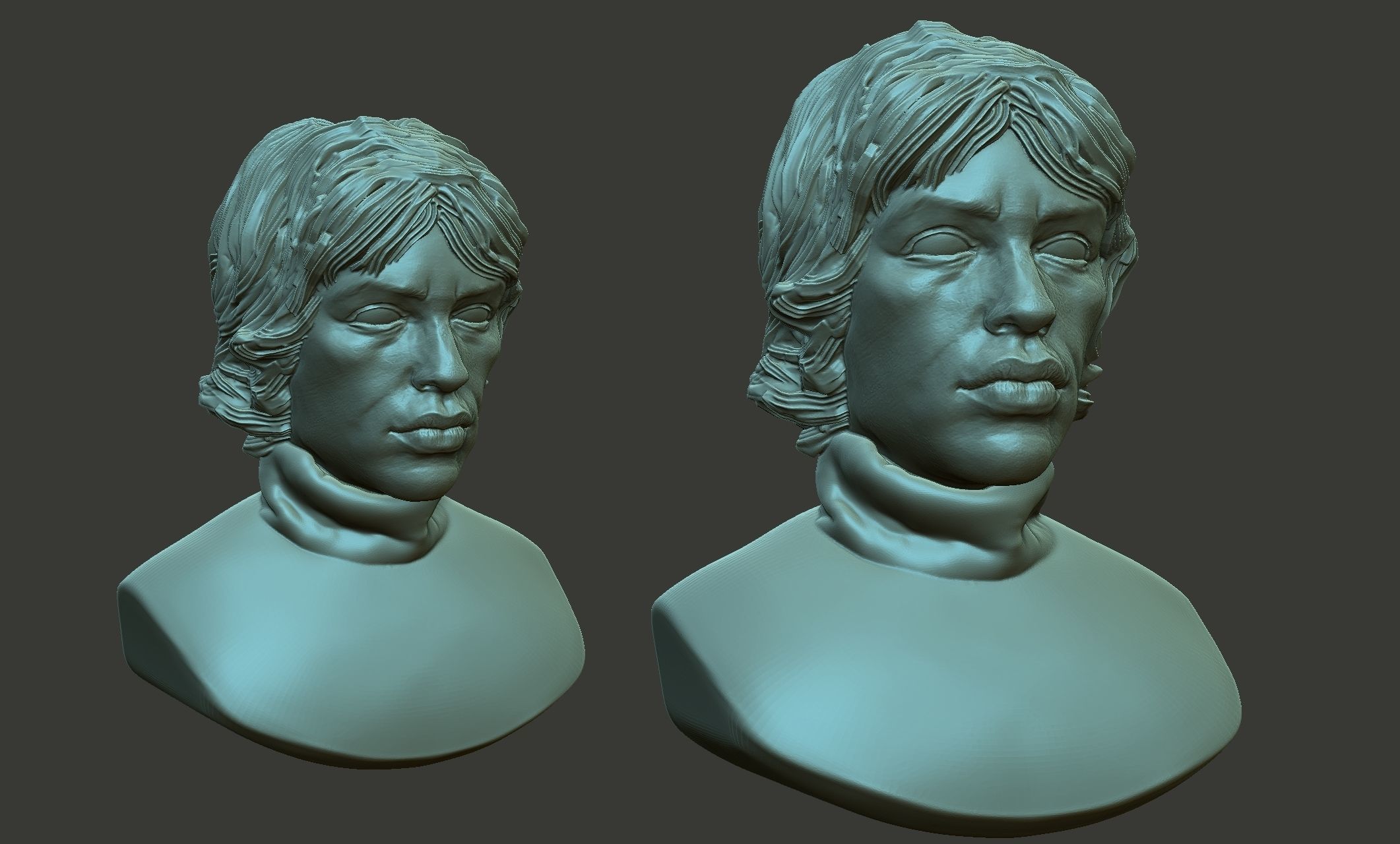 Mick Jagger 3D print model_2