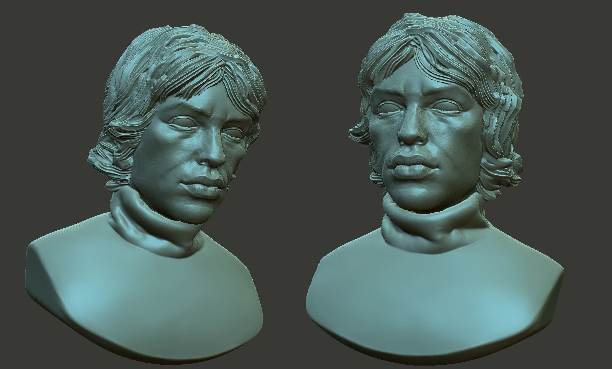 Mick Jagger 3D print model_3