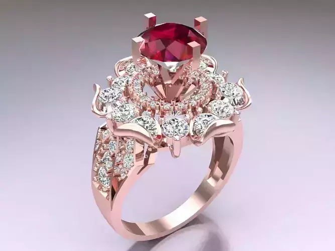 Diamond Ring - Womens Rings - SN476