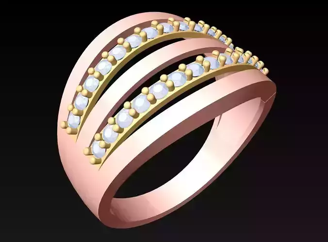 Diamond Ring - Womens Rings - SN478