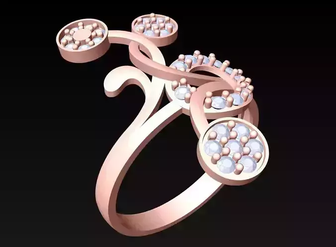 Diamond Ring - Womens Rings - SN482