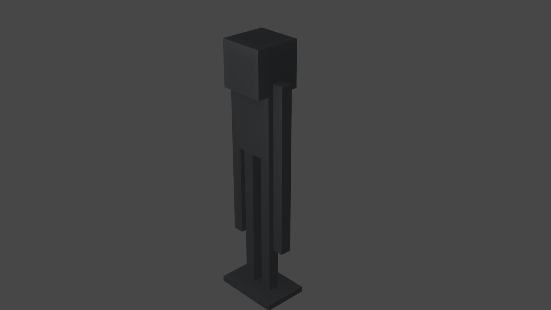 Enderman Minecraft  3D print model_1