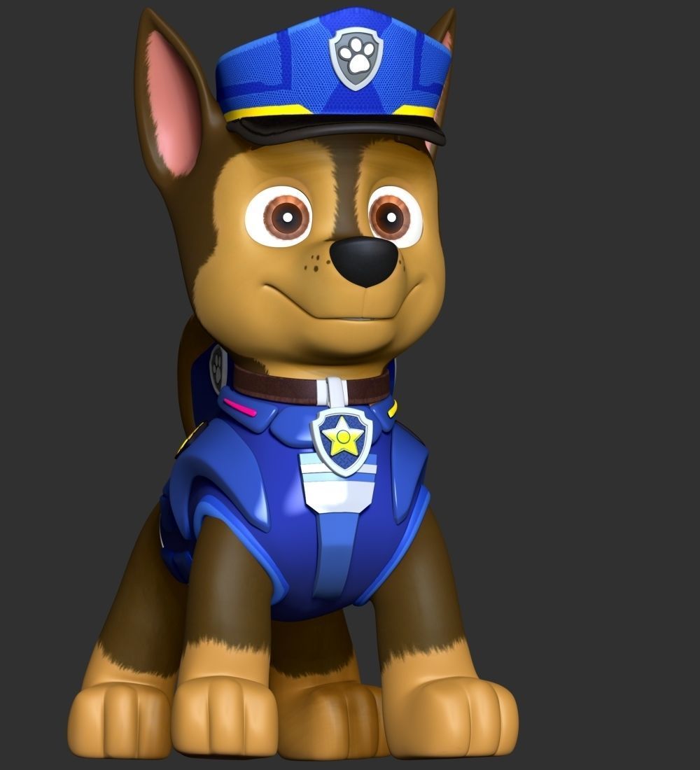 Chase Police - Paw Patrol The Movie 3D print model_1
