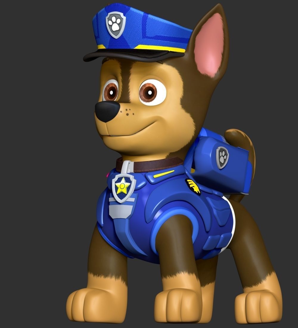 Chase Police - Paw Patrol The Movie 3D print model_3