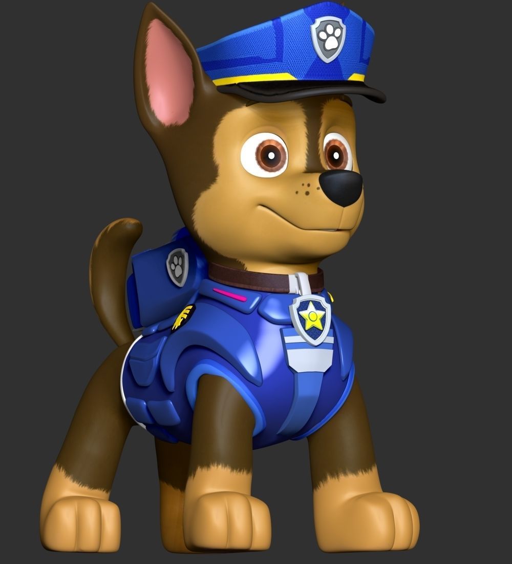 Chase Police - Paw Patrol The Movie 3D print model_4