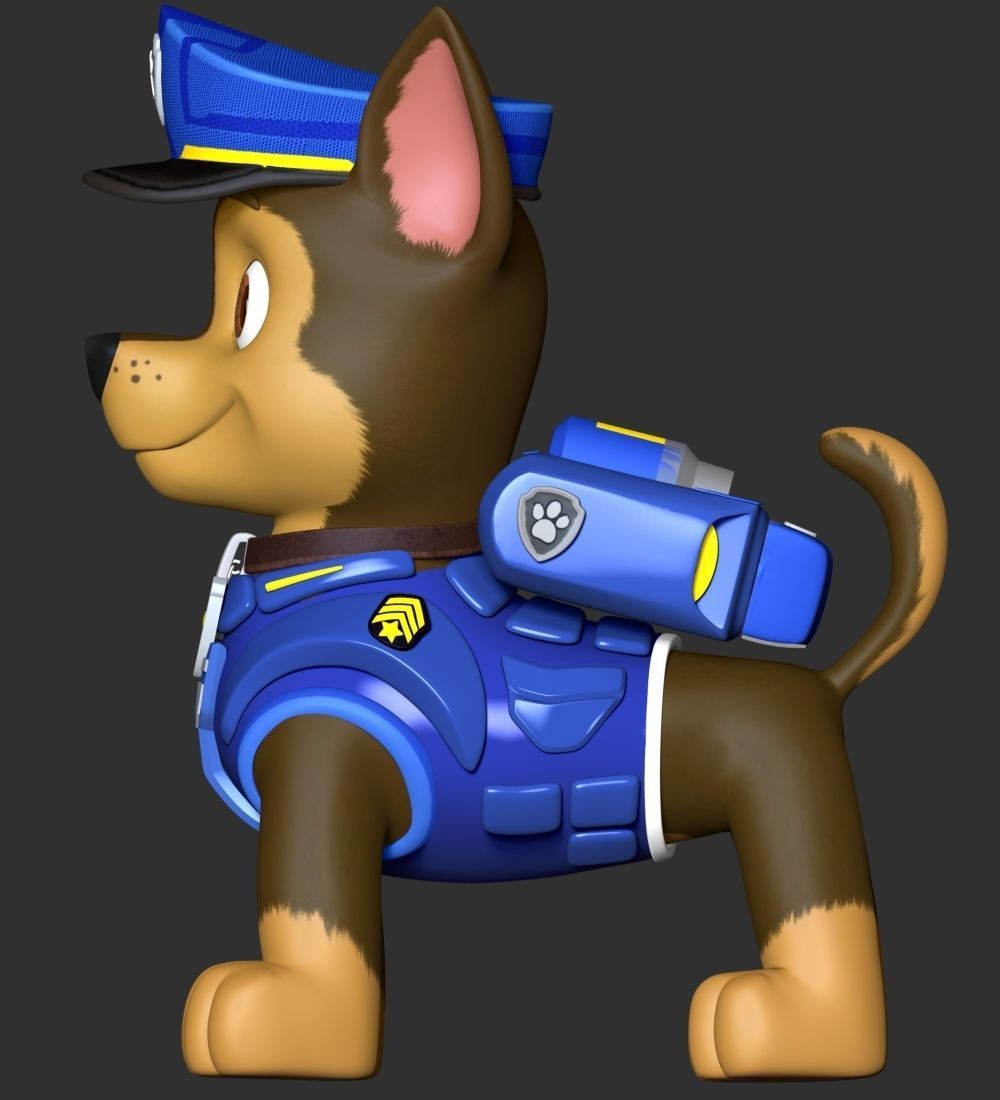 Chase Police - Paw Patrol The Movie 3D print model_5