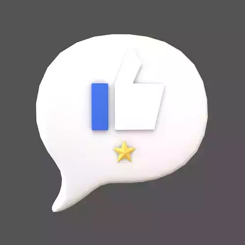 Rating One Star Bubble Icon V1 001