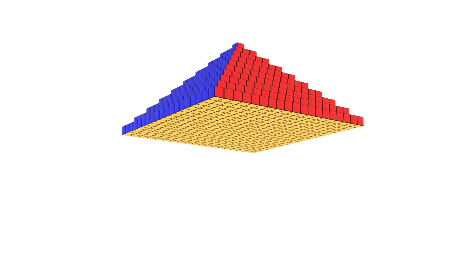 Rubiks Pyramid 3D model_6