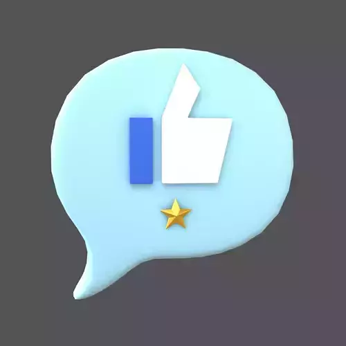 Rating One Star Bubble Icon V1 007