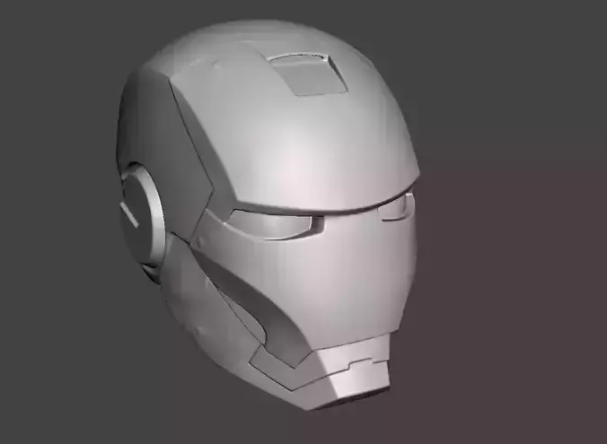 iron man helmet 3d model for 3d printing  3D print model