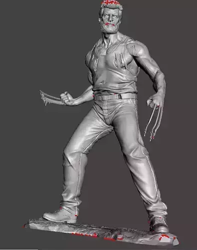 Logan 3d model for 3d printing 