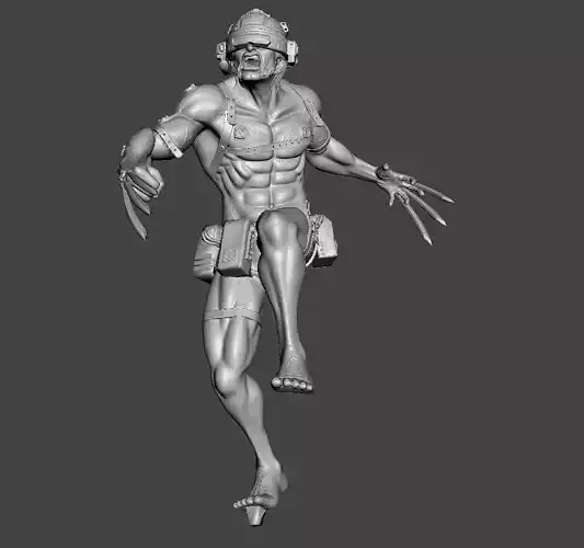 logan x weapon 3d model