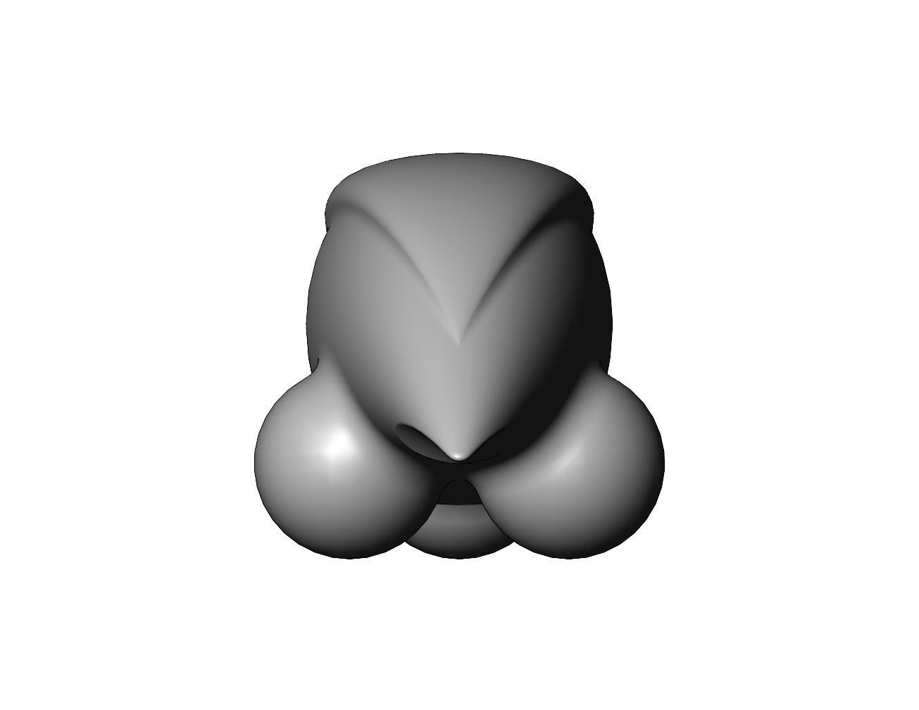 Miniature vehicle automotive speed sculpture N007 3D print model_6