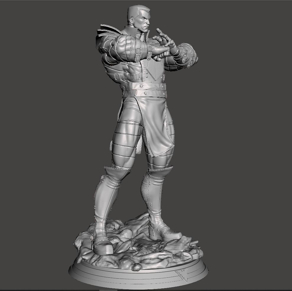 phoenix force colossus 3d model  3D print model_1